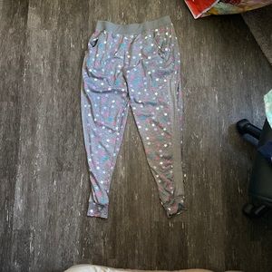 Light gray womens small Pj pants/ Jaclyn intimates Pj pants